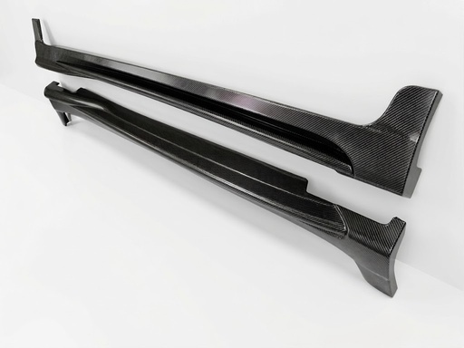  Honda Jazz GE (2008–2013) | Carbon Fiber Side Skirt (Pair) 