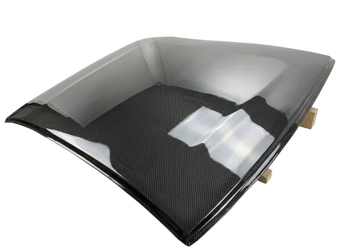 Honda Civic EK (1996-2000) | Full Carbon Fiber Roof Replacement - HATCH