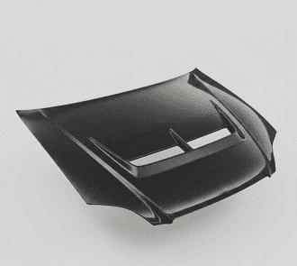 Honda Civic EK (1999-2000) | J's Racing Style Carbon Bonnet