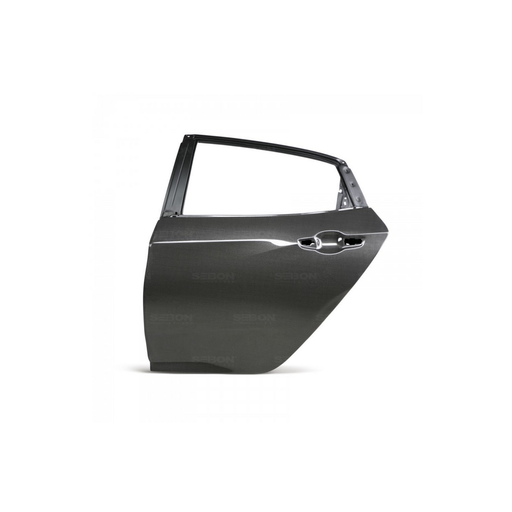 [PIY-EK-DOR-SD-R] Honda Civic EK (1996-2000) | Carbon Fiber Rear Doors (Pair) - Sedan 